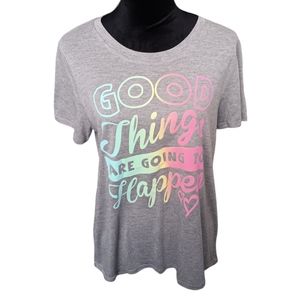 Jerry Leigh Short Sleeve Graphic T-shirt Women's Size XL